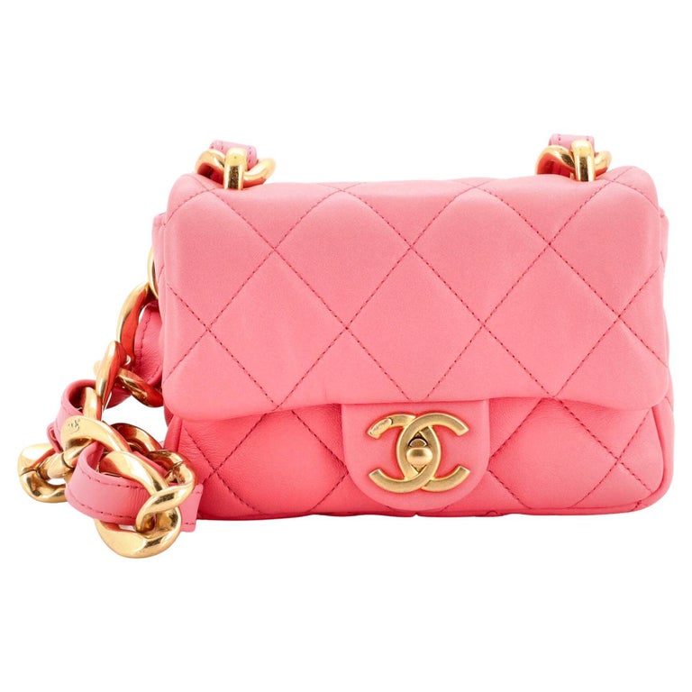 Chanel Funky Town Flap Bag Quilted Lambskin Mini