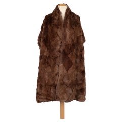 Chanel fur big stole