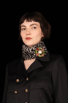 Chanel fur collar 'Le train bleu' Metiers d'art Paris-Monte-Carlo 2006/2007 by K