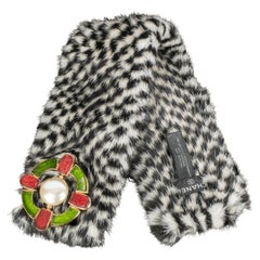 Chanel fur collar 'Le train bleu' Metiers d'art Paris-Monte-Carlo 2006/2007 by K