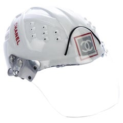 Chanel FW21 CC Sports Mountaineer Helmet Bicycle Ski Shield Mask 88c27s