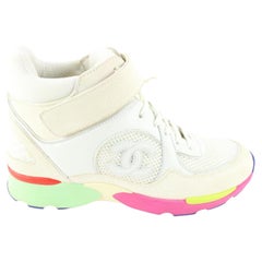 CHANEL Suede & Nylon Sneakers 37 - More Than You Can Imagine