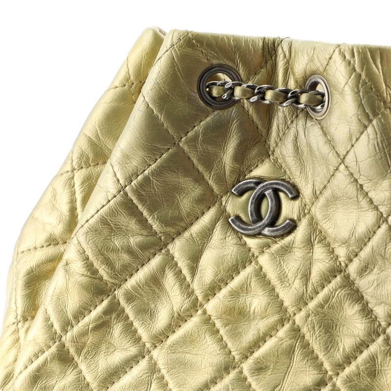 Chanel Gabrielle Backpack Quilted Calfskin Small 2