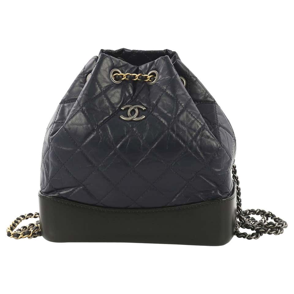 Chanel Gabrielle Backpack Quilted Calfskin Small at 1stDibs