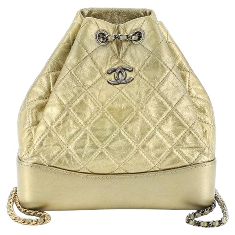 Chanel Quilted Gabrielle Backpack - black at 1stDibs  chanel gabrielle  backpack black, chanel gabrielle all black