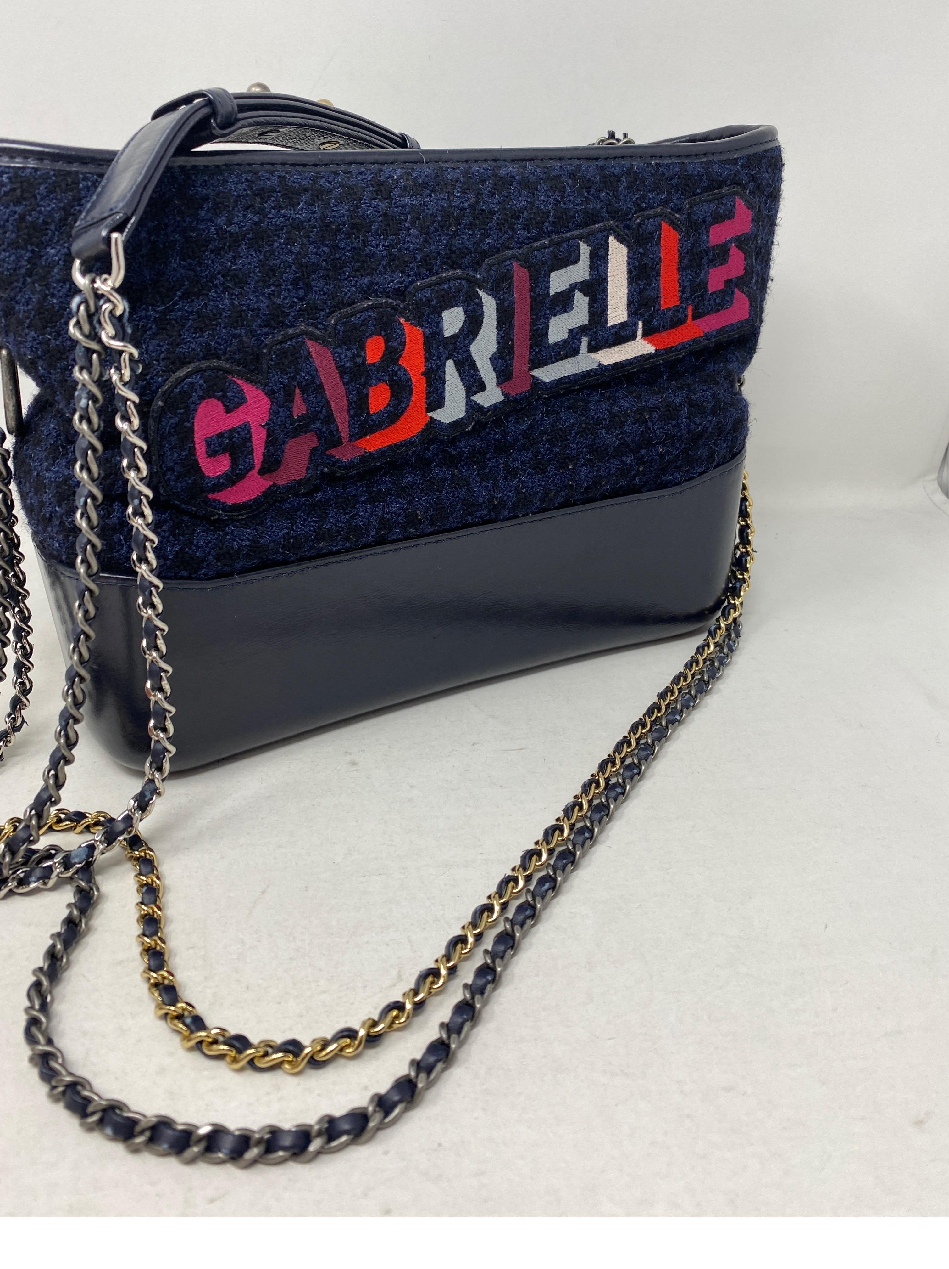 Black Chanel Gabrielle Bag 
