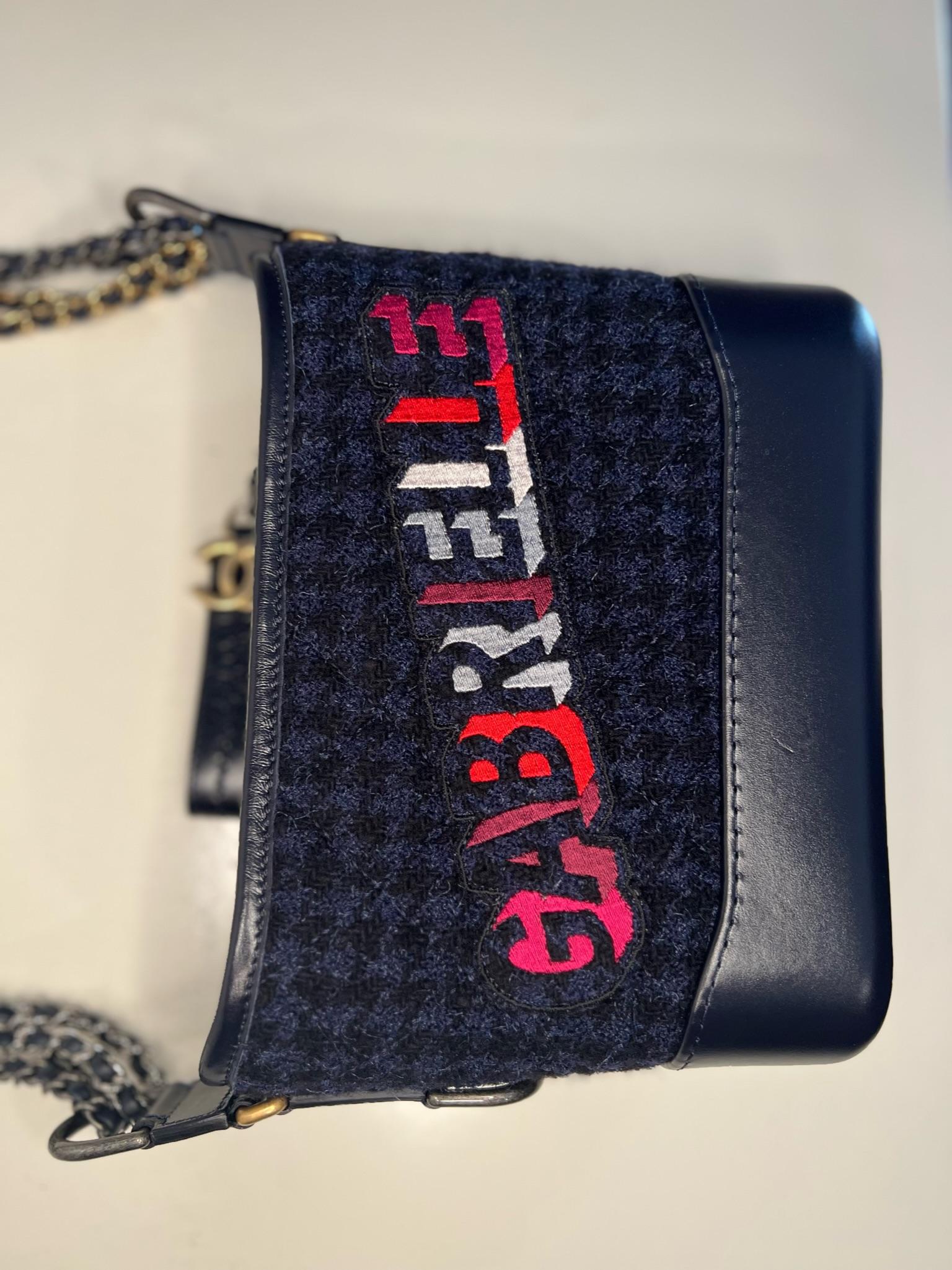 CHANEL Gabrielle Bag Navy 1