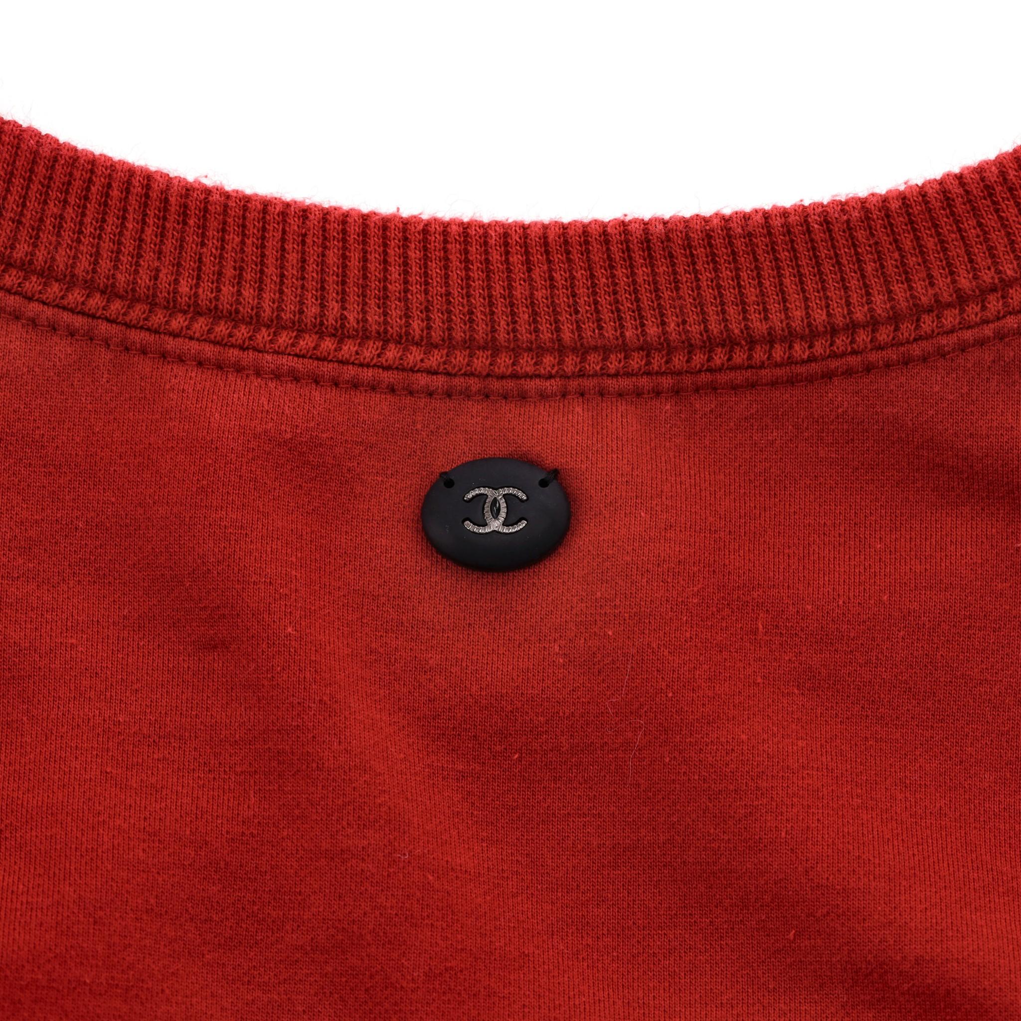 Women's Chanel 'Gabrielle Chanel' Cotton Sweatshirt For Sale
