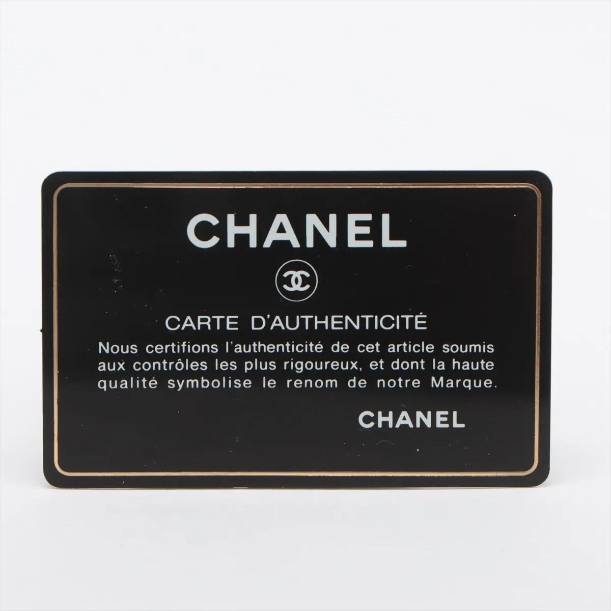 *Chanel Gabrielle Doo Vintage Matelasse Calf Two-Way Tote Bag Navy Blue en vente 10