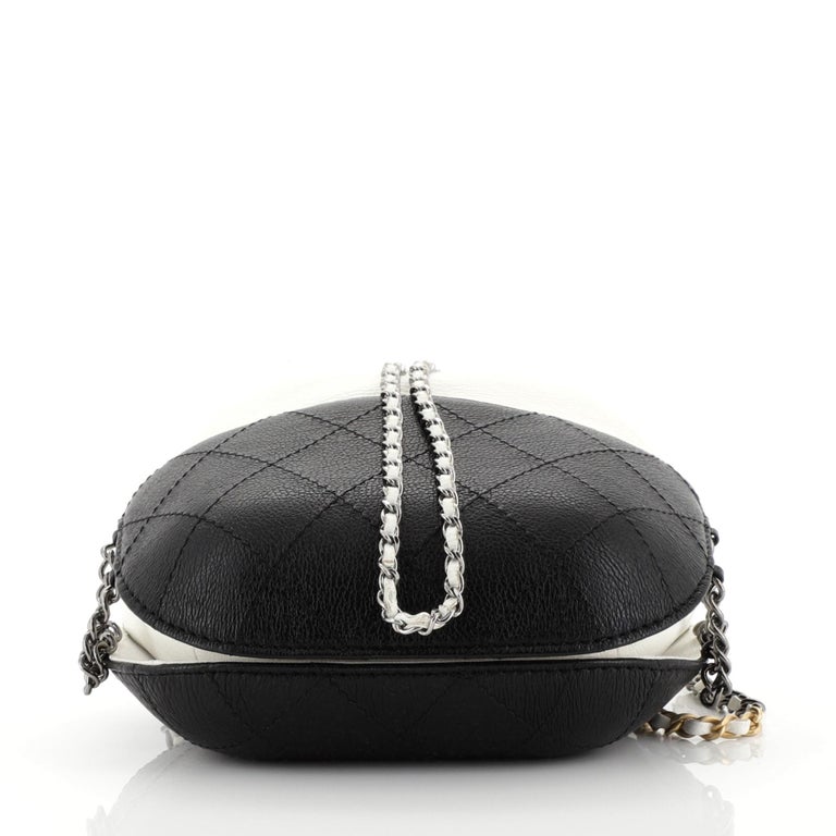 Chanel Gabrielle Drawstring Bag Quilted Calfskin Small at 1stDibs ...