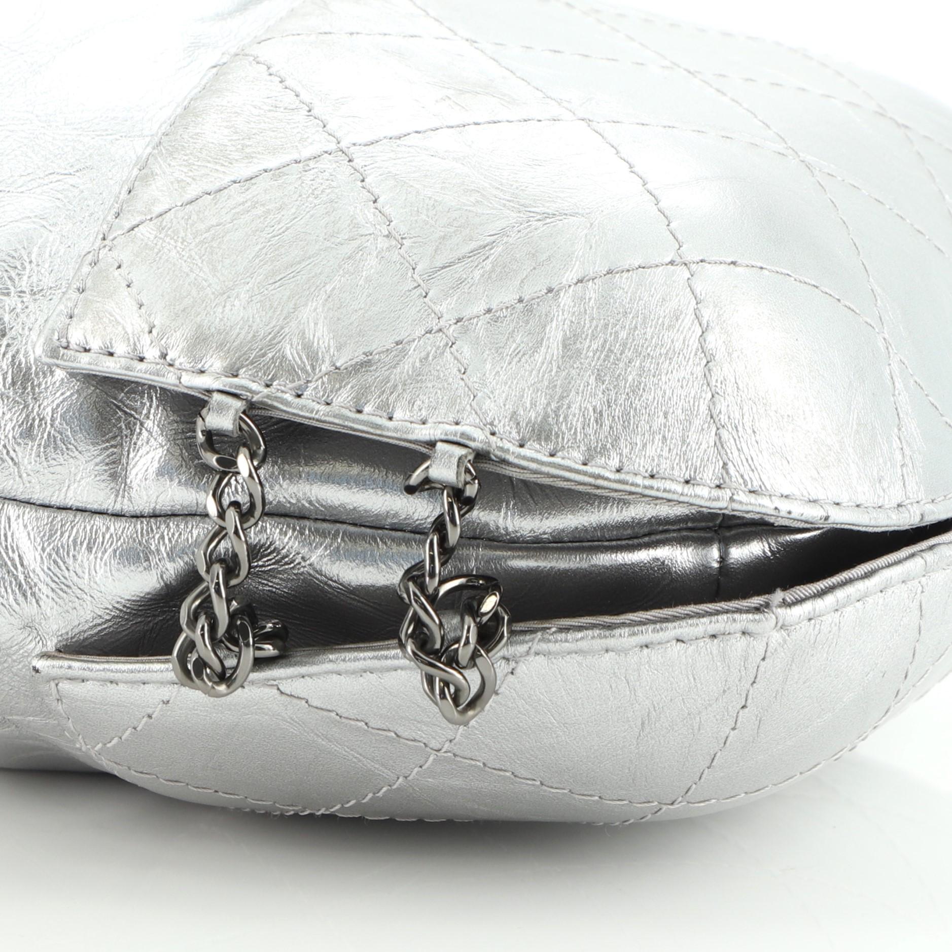 Chanel Gabrielle Drawstring Bag Quilted Calfskin Small at 1stDibs ...