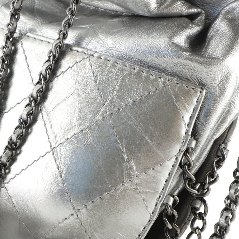 Chanel Gabrielle Drawstring Bag Quilted Calfskin Small at 1stDibs