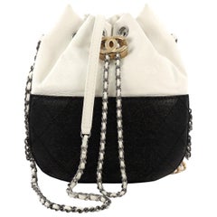 Chanel Gabrielle Drawstring Bag Quilted Calfskin Small