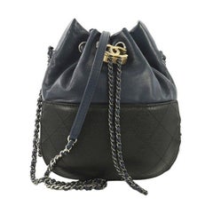 Chanel Gabrielle Drawstring Bag Quilted Calfskin Small,