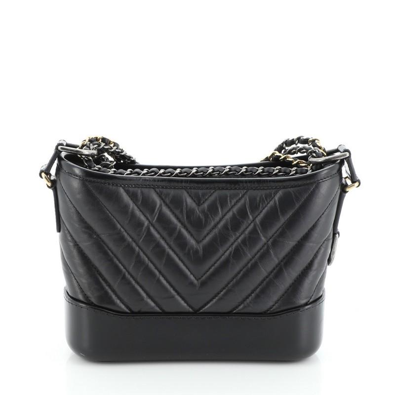 chanel chevron gabrielle bag