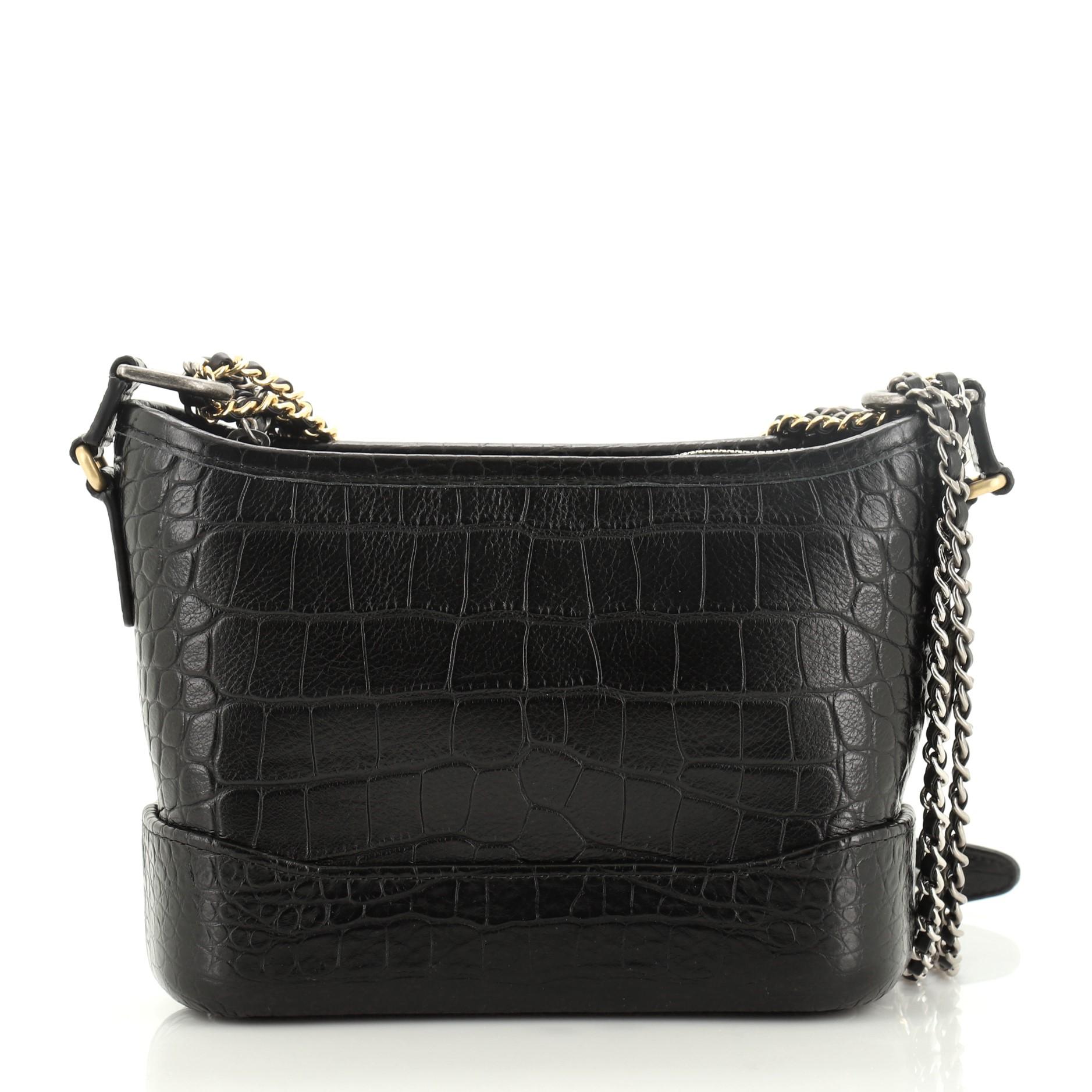 Chanel gabrielle crocodile shop