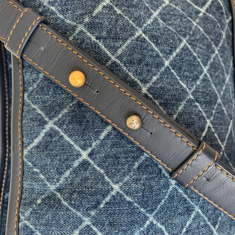 Chanel Gabrielle Hobo Denim Handbag Bag at 1stDibs chanel gabrielle denim bag
