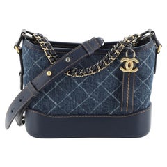 Chanel Gabrielle Hobo Printed Denim and Leather Small