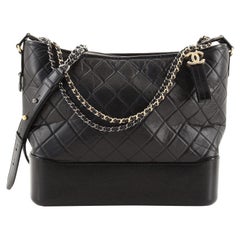 Chanel Gabrielle Hobo Quilted Aged Calfskin Large