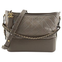 Chanel Gabrielle Hobo Quilted Aged Calfskin Large