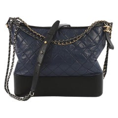 Chanel Gabrielle Hobo Quilted Aged Calfskin Large