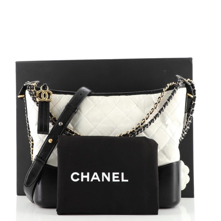 Chanel Gabrielle Hobo Quilted Aged Calfskin Medium at 1stDibs