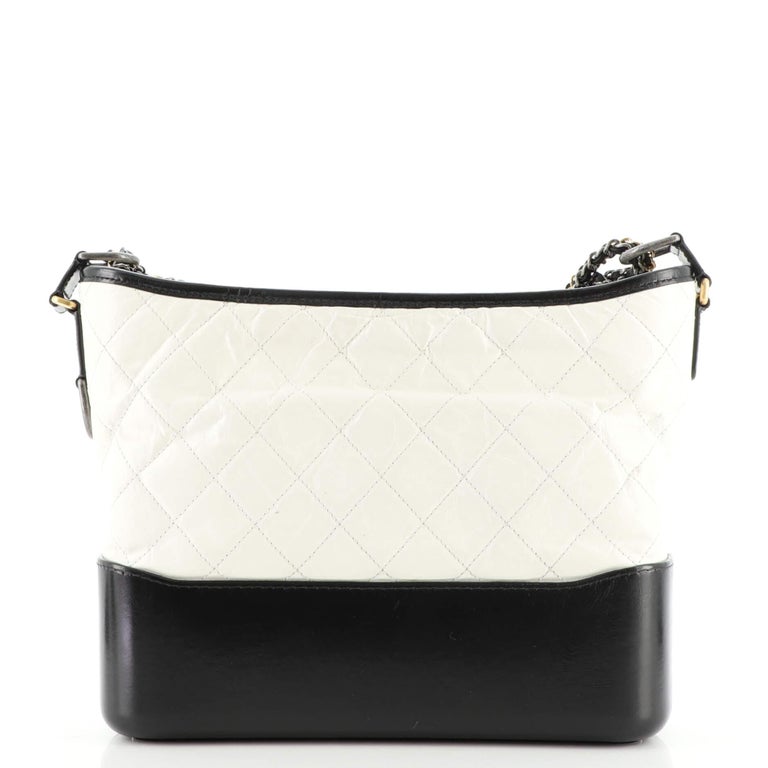 Chanel Gabrielle Hobo Quilted Aged Calfskin Medium at 1stDibs