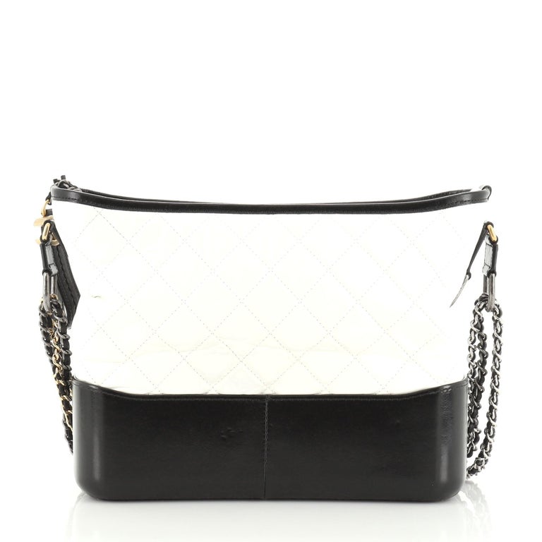 Chanel Gabrielle Hobo Quilted Aged Calfskin Medium at 1stDibs