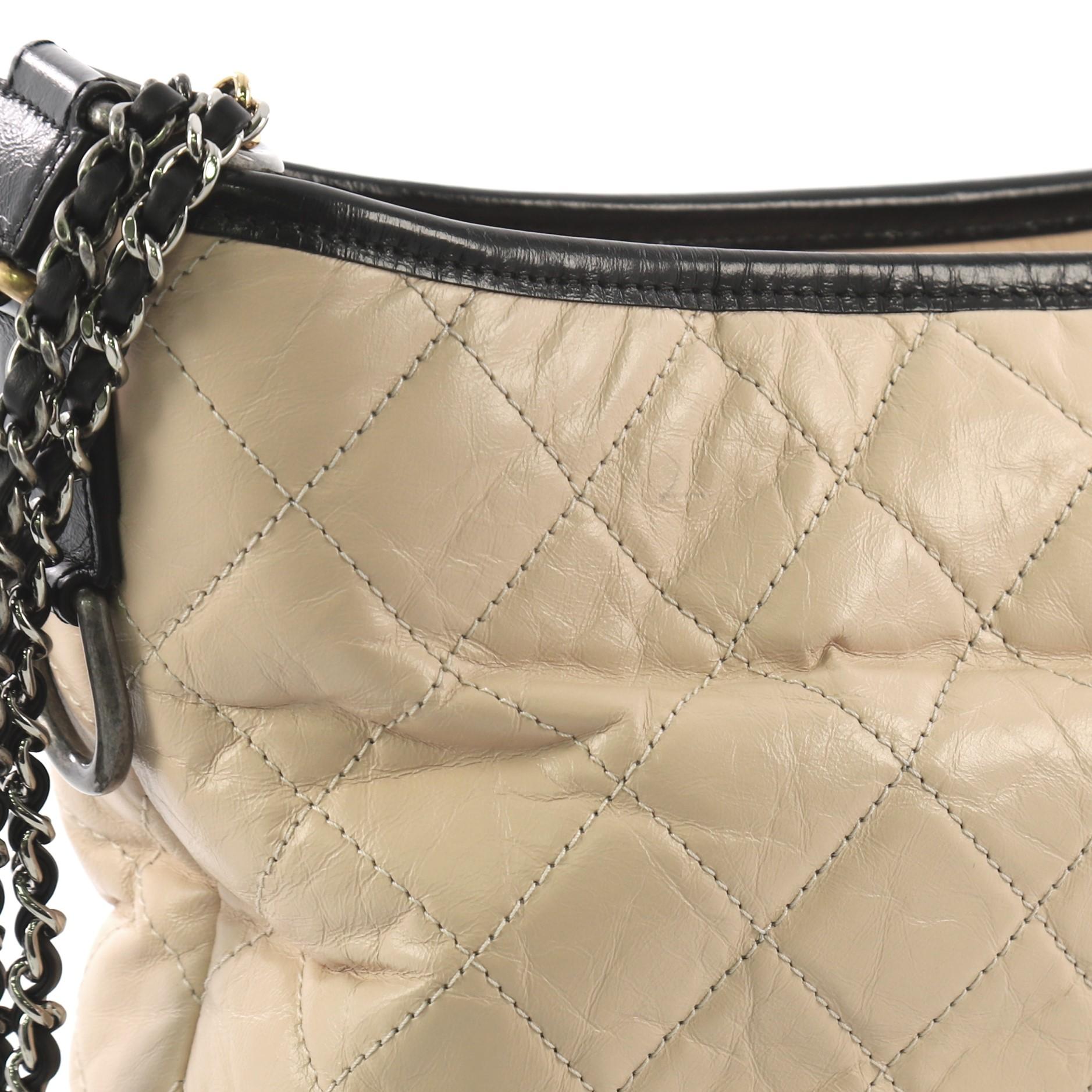 Chanel Gabrielle Hobo Quilted Aged Calfskin Medium 1