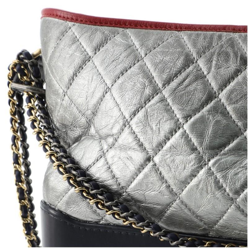 Women's or Men's Chanel Gabrielle Hobo Quilted Aged Calfskin Medium