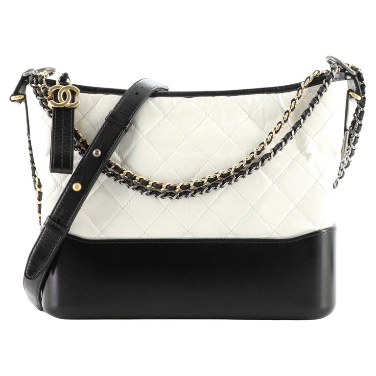 Chanel Gabrielle Hobo Quilted Aged Calfskin Medium at 1stDibs