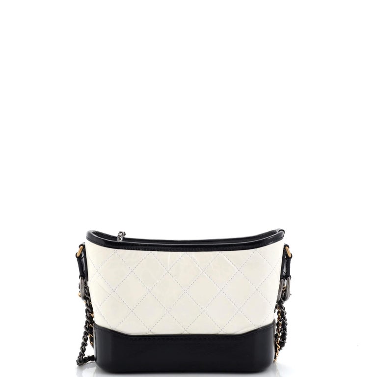 Chanel Gabrielle Hobo Quilted Aged Calfskin Small For Sale at 1stDibs