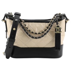 Chanel Gabrielle Hobo Quilted Aged Calfskin Small