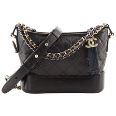 Chanel Gabrielle Hobo Quilted Aged Calfskin Small