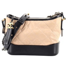 Chanel Gabrielle Hobo Quilted Aged Calfskin Small