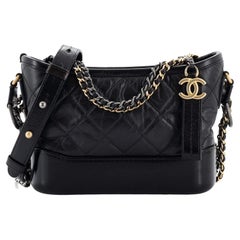 Chanel Black Calfskin Medium Chevron Gabrielle Hobo Bag – Boutique Patina