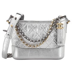 Chanel Gabrielle Hobo Quilted Aged Calfskin Small