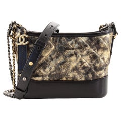 Chanel Gabrielle Hobo Quilted Crumpled Goatskin Small at 1stDibs