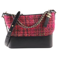 Chanel Gabrielle Hobo Quilted Tweed and Calfskin Medium