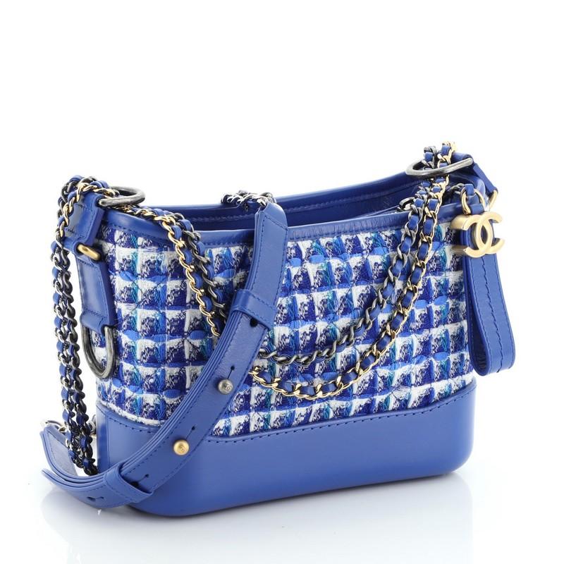 chanel gabrielle bag tweed