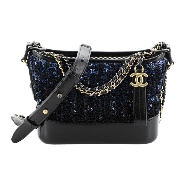 Chanel Gabrielle Hobo Sequins Small