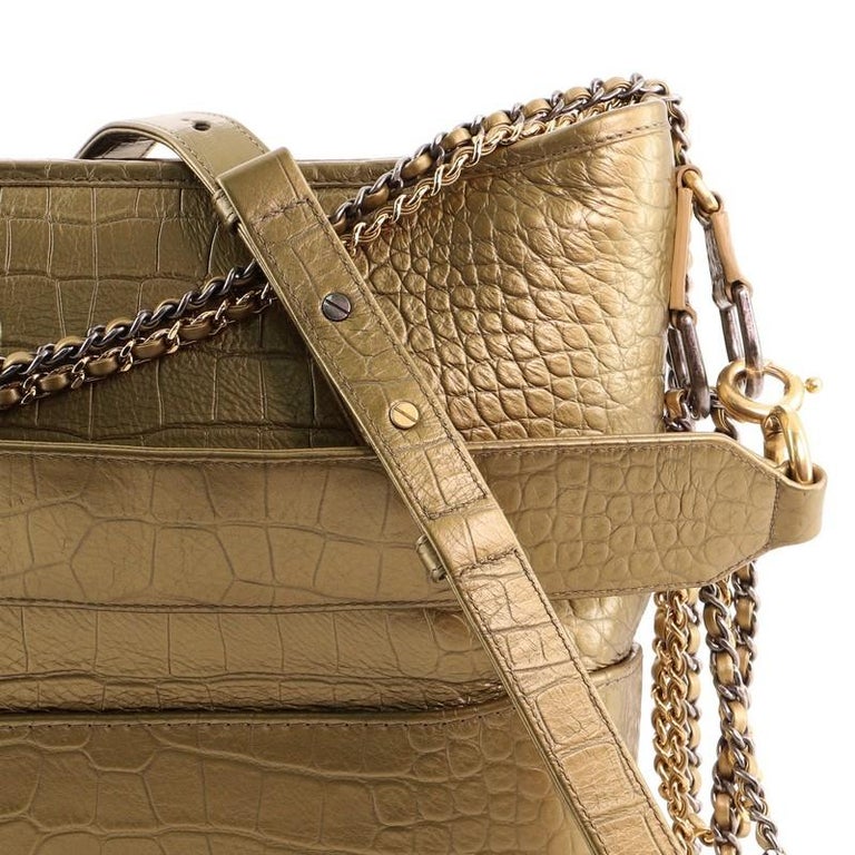 CHANEL, Bags, Chanel Alligator Medium Gabrielle Hobo Bag