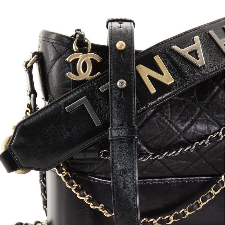 Chanel Gabrielle Hobo with Logo Handle