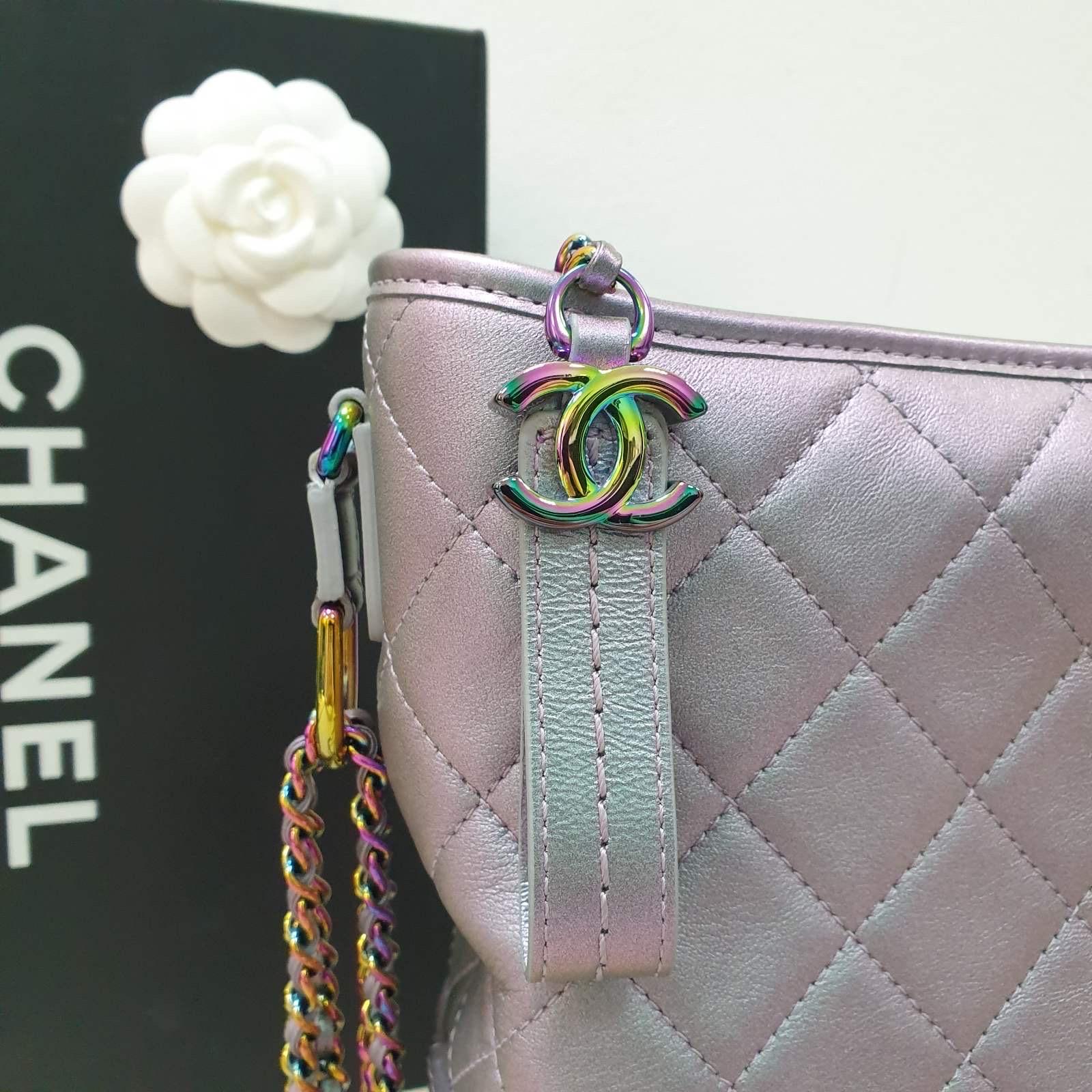 Chanel Gabrielle Iridescent Rainbow  Bag 8