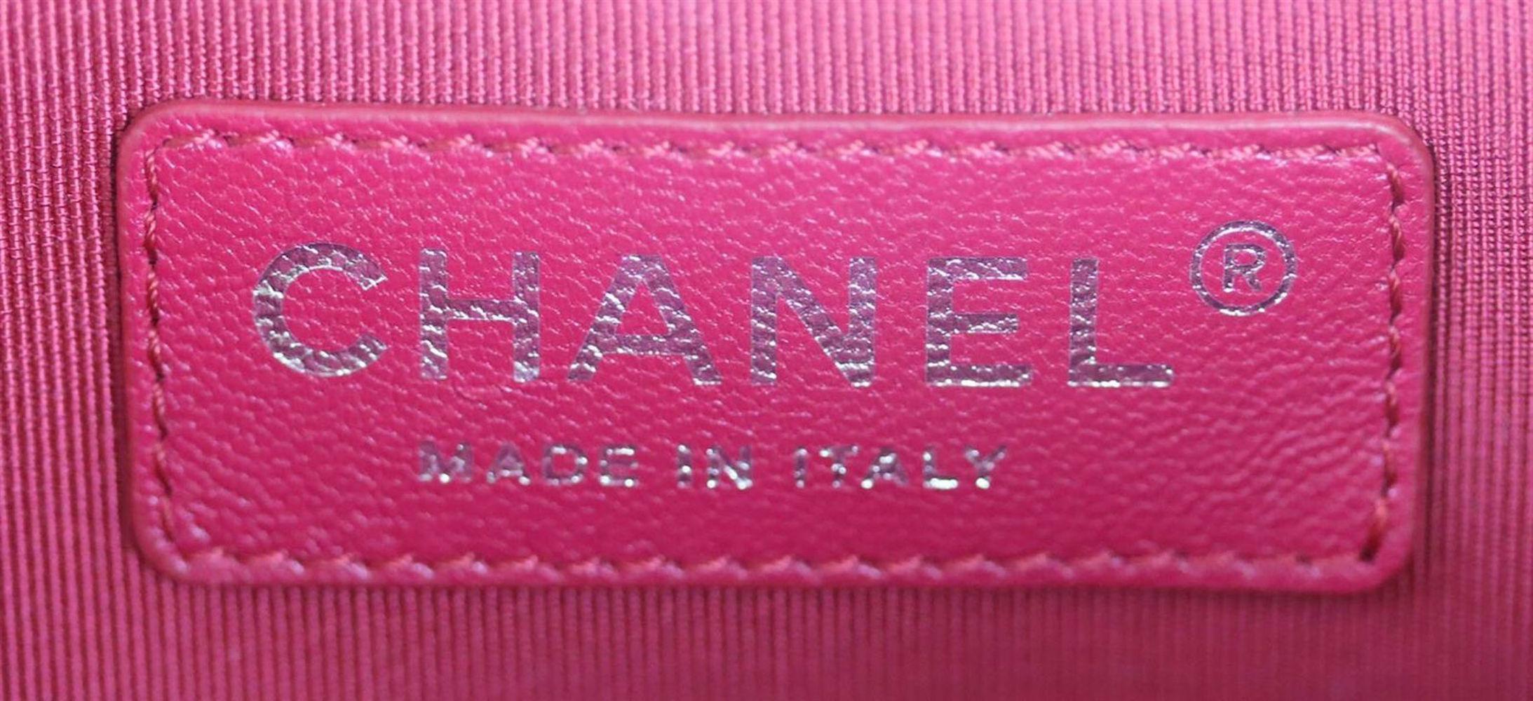 Chanel Gabrielle Medium Metallic Quilted Age Calfskin Backpack 5