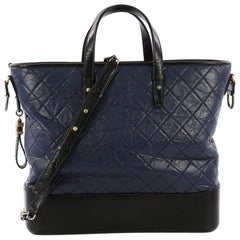 Chanel Gabrielle Shopping Tote Quilted Calfskin Large