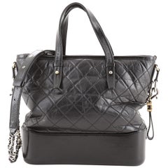 Chanel Gabrielle Shopping Tote Quilted Calfskin Medium