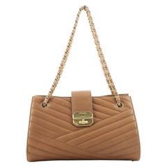 Chanel Gabrielle Tote Chevron Leather Medium