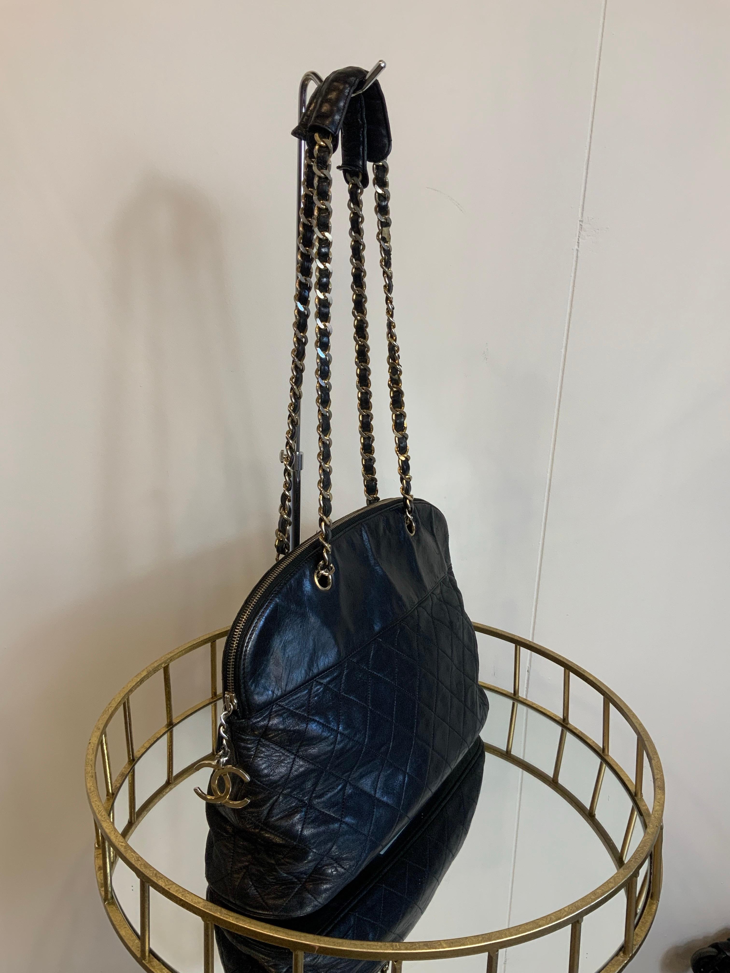 Black Chanel Gabrielle vintage Bag