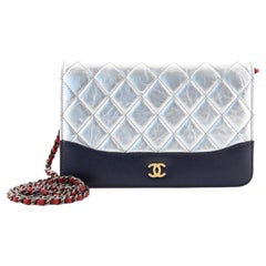 Chanel Gabrielle Wallet on Chain Quilted Aged Calfskin